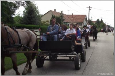 Szüreti felvonulás 2010. - Csati-parti