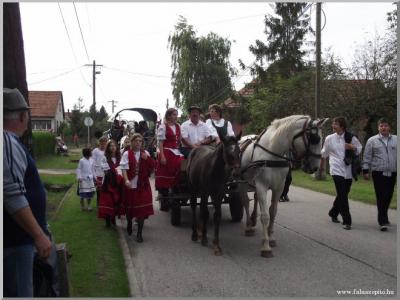 Szüreti felvonulás 2010. - Csati-parti