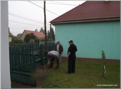 Majális a tájháznál